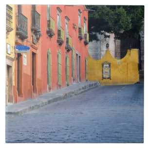 Carreau Mexique, San Miguel de Allende, Maisons le long