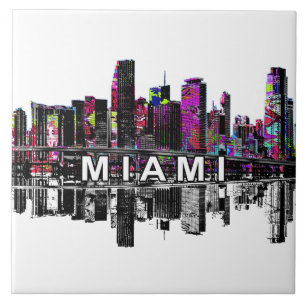 Carreau Miami, Floride en graffiti