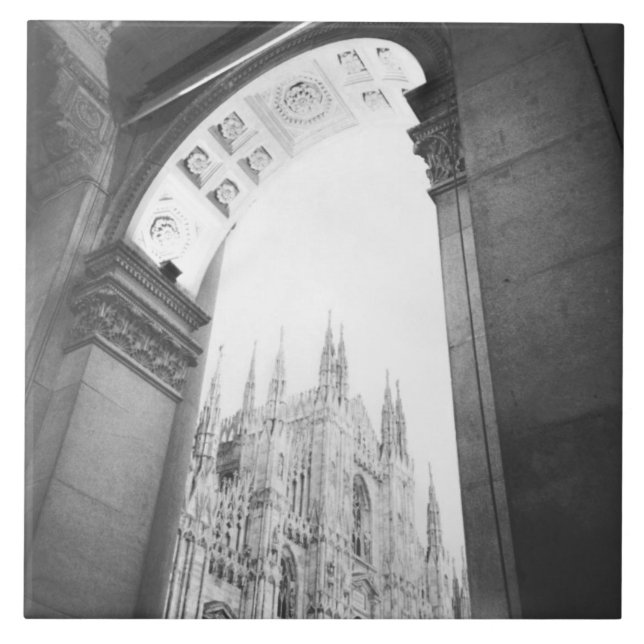 Carreau Milano Italie, Galleria Vue sur le Duomo (Devant)