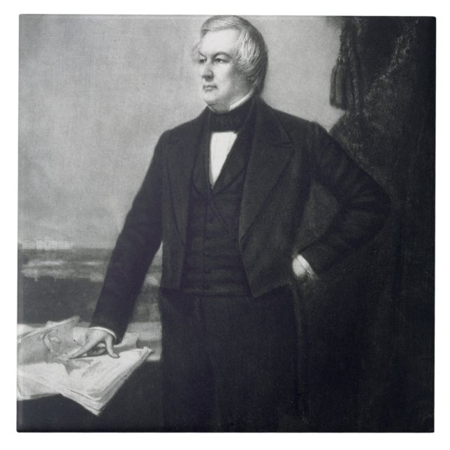 Carreau Millard Fillmore, 13ème président du Sta uni (Devant)