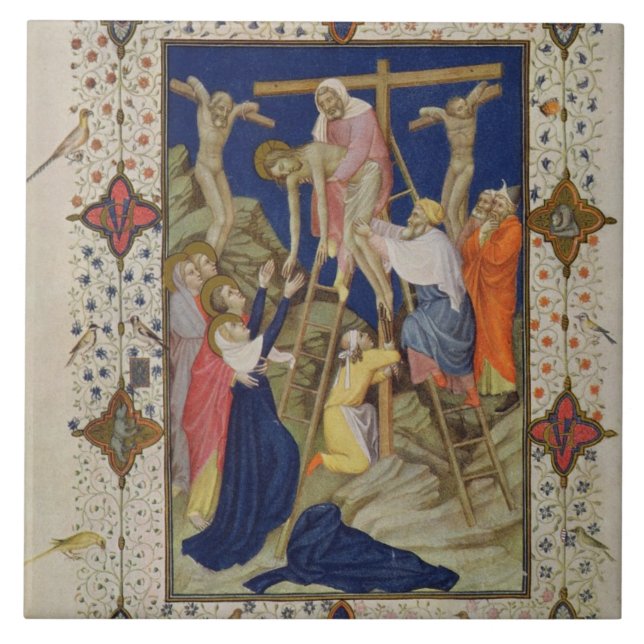 Carreau Milliseconde 11060-11061 heures de la croix : (Devant)