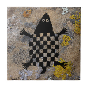 Carreau Mimbres de tortues Poterie Design