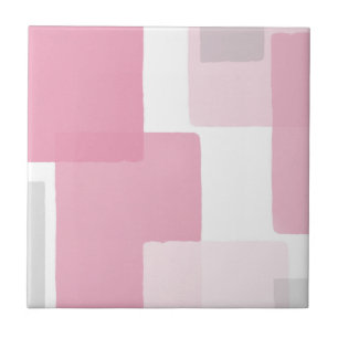 Carreau Minimaliste moderne gris rose