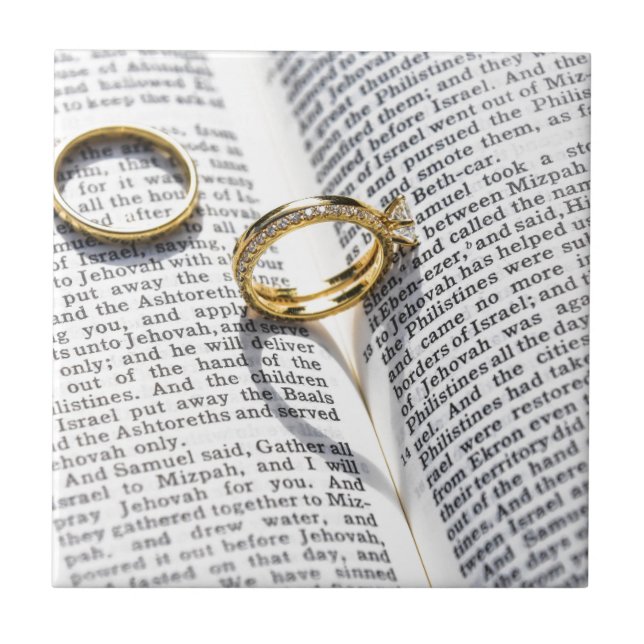 Carreau Ministère de la Bible mariage chrétienne (Devant)