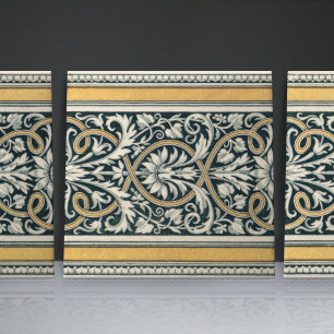 Carreau Mintons Royaume-Uni classique grec modèle floral