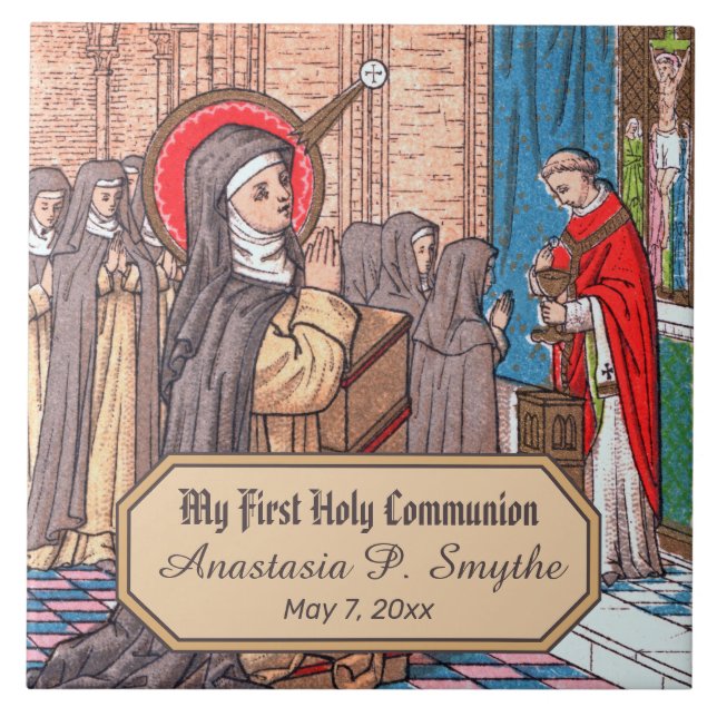 Carreau Miracle de Bl. Imelda Lambertini (VVP 010) (Devant)