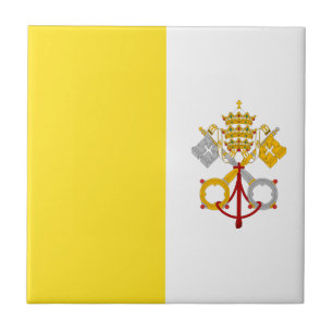 Carreau Miscellaneous - Vatican City Flag Pattern