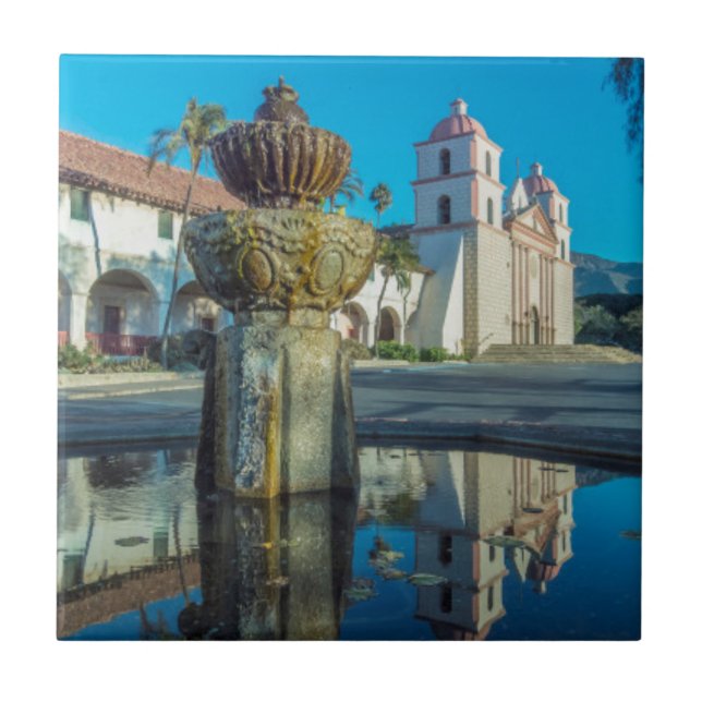 Carreau Mission Santa Barbara (Devant)