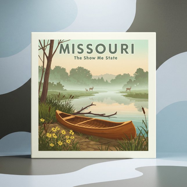 Carreau Missouri vintage (Créateur téléchargé)