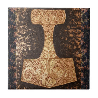 Carreau Mjolnir, marteau de Thor