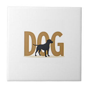 Carreau Mode de vie fitness vintage Husky Exercice Chien D