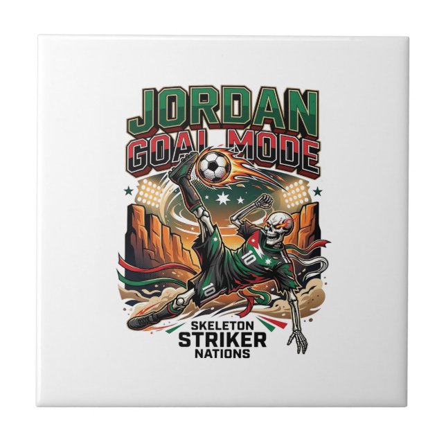 Carreau Mode Jordan Objectif Squelette Nations Attaquant D (Devant)