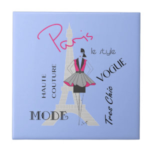 Carreau Mode Tour Eiffel Paris