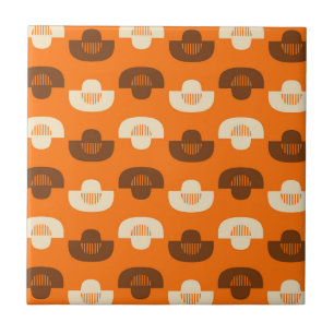 Carreau Modèle abstrait géométrique moderne du milieu du s