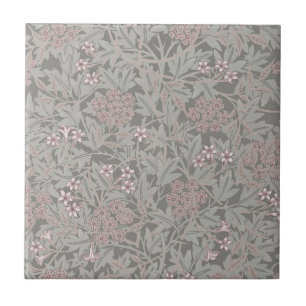 Carreau Modèle de fleur de jasmin de William Morris