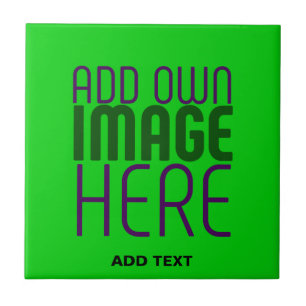 CARREAU MODELE DE TEXTE D'IMAGE VERT CITRON ÉDITABLE MODER