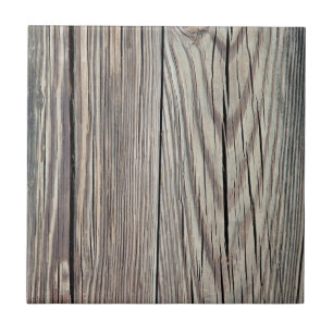 Carreau Modèle en bois patiné d'arrière - plan de grain de