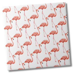 Carreau Modèle Flamingo rose féminin