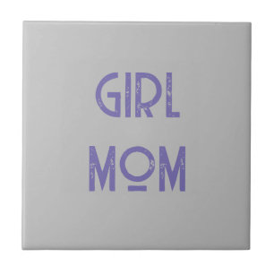 Carreau Modèle MOM FILLE en céramique