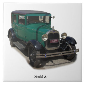 Carreau Modèle vert Une tuile