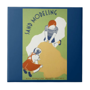 Carreau Modélisation du sable