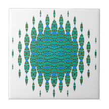 Moderne et élégant aqua boho