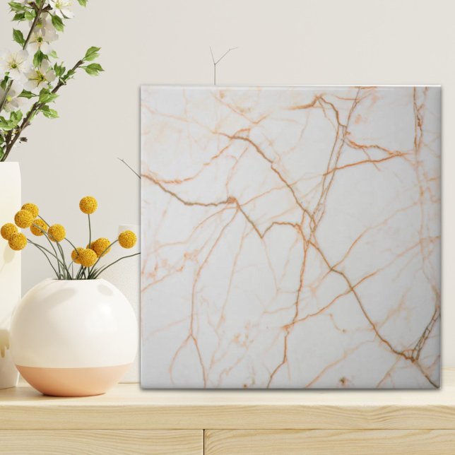 Carreau moderne minimaliste chic scandinave marbre blanc (modern minimalist chic scandinavian white marble ceramic tile)
