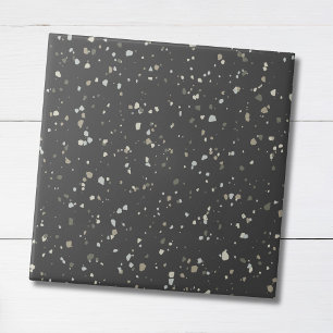 Carreau Moderne tendance Grey Terrazzo Motif
