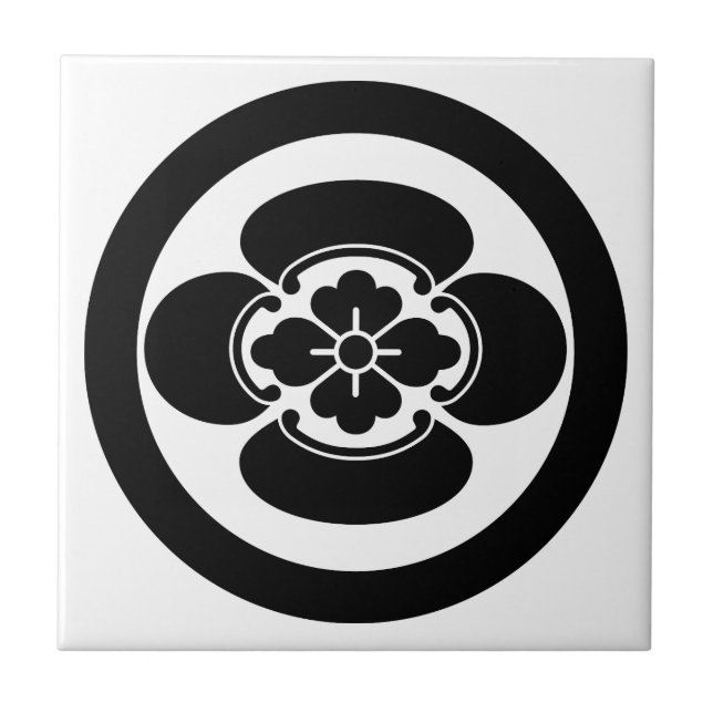 Carreau Mokko dans un cercle (Devant)