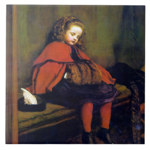 Carreau Mon deuxième sermon, John Everett Millais