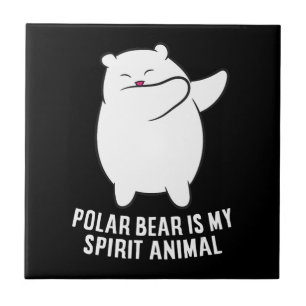 Carreau Mon Esprit Animal Polaire Ours Mélange Ours Polair