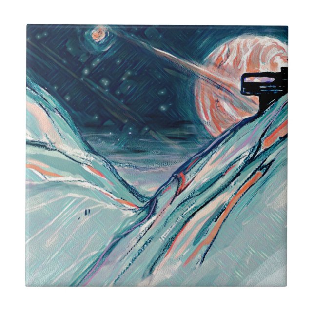 Carreau Mon futur chez soi dans l'espace (Devant)