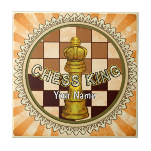 Carreau Mon roi d'échecs