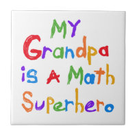 Mon T-shirts et cadeaux de super héros de maths de