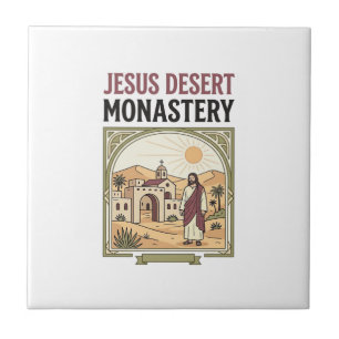 Carreau Monastère désertique de Jésus Monastère désertique