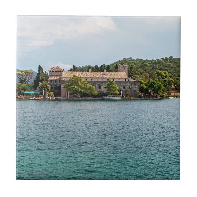 Carreau Monastère Saint Mary sur l'île de Mljet - Croatie (Devant)