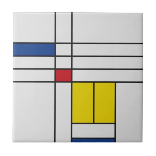 Carreau Mondrian II (Devant)