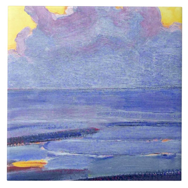 Carreau Mondrian - Sur la mer, oeuvres d'art populaires (Devant)