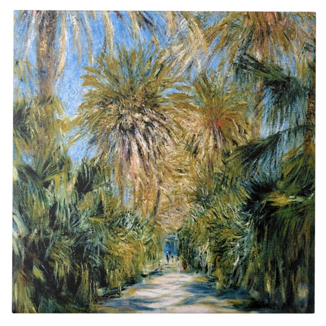 Carreau Monet - Alger, le jardin d'Essai (Devant)