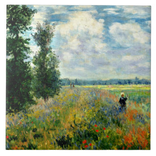 Carreau Monet - Champ de pavot, Argenteuil
