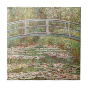 Carreau Monet : Le pont japonais