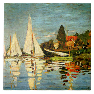 Carreau Monet - Regatta à Argenteuil,