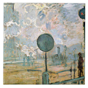 Carreau Monet - Station Saint-Lazare, Extérieur