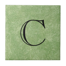 Monogram Marmorino Green Faux Finition