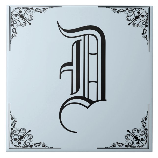 CARREAU MONOGRAMME (Devant)