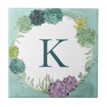 Carreau Monogramme | Bonheur des Plantes | Happines achète<br><div class="desc">Profitez de ce design de typographie succulent et créatif sur un produit ou une pièce murale pour mettre en valeur et ajouter au monde qui vous entoure. Artiste : Grace Popp</div>