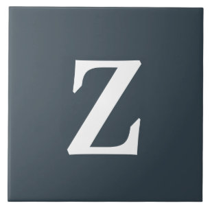 Carreau Monogramme Charcoal Style Couleur complémentaire