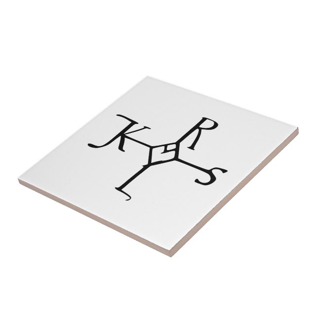 Carreau Monogramme de Charlemagne (Côté)