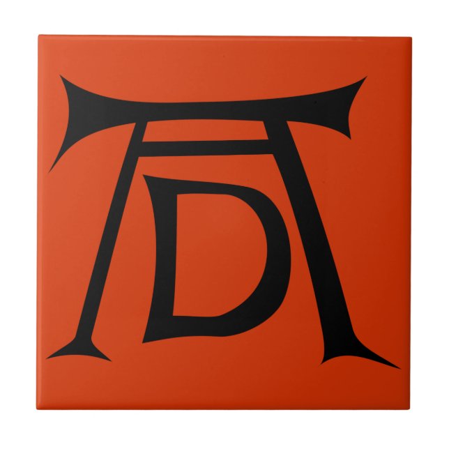 Carreau Monogramme de signature d'Albrecht Durer (Devant)