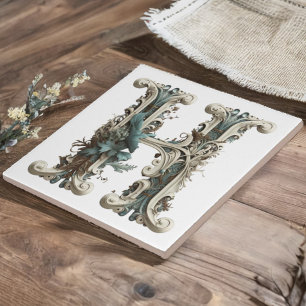 Carreau Monogramme initial H